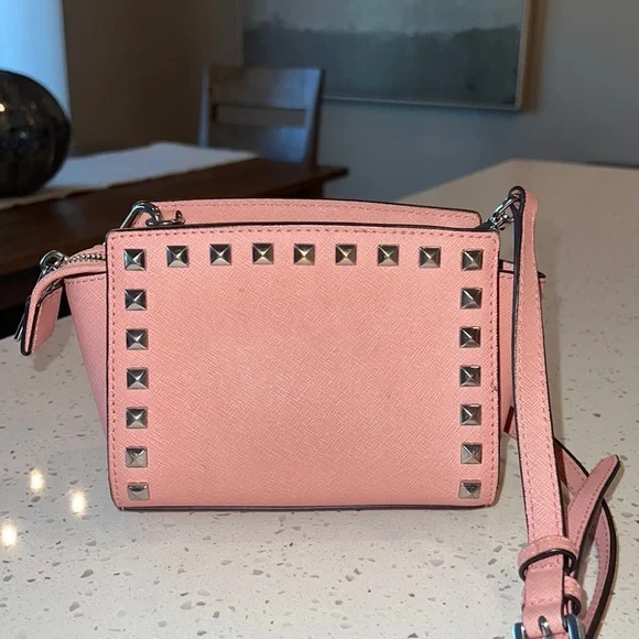 Selma Studded Medium Messenger Bag - Picture 2 of 4